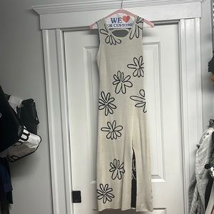 Open back knit dress